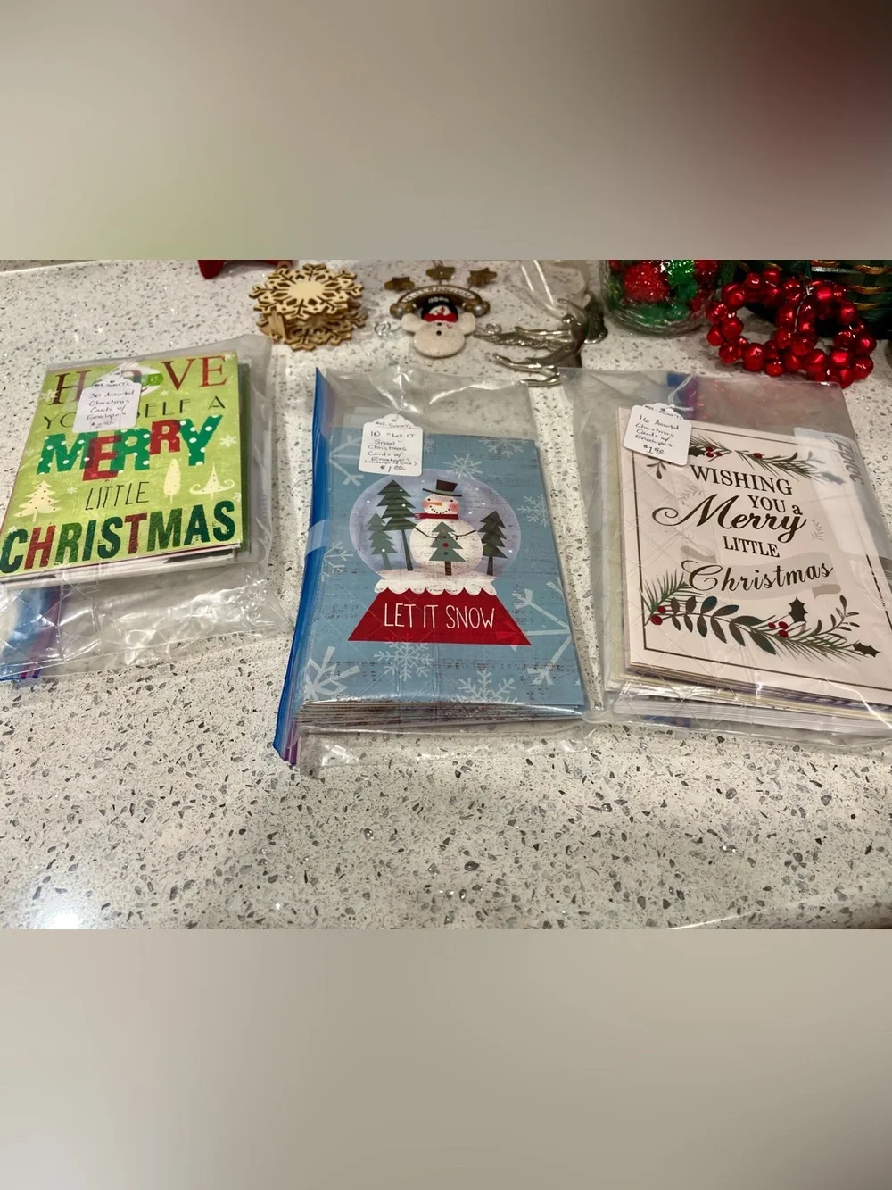 Holiday Red Jingle Bell Ornaments  - Festive Home Accents